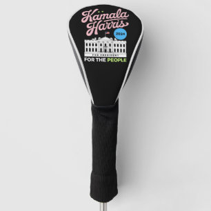 Kamala Harris 2024 Social Democrat Vote Blue  Golf Head Cover