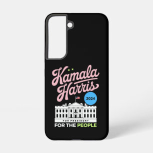 Kamala Harris 2024 Social Democrat Vote Blue Samsung Galaxy Case
