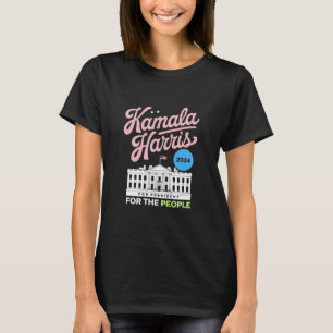 Kamala Harris 2024 Social Democrat Vote Blue T-Shirt