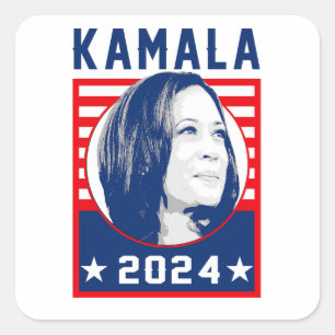 Kamala Harris 2024 Square Sticker
