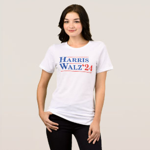 Kamala Harris 2024 Tim Walz Waltz Tri-Blend Shirt