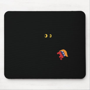 Kamala Harris 2024 Victory Black Cat Vs Elephant T Mouse Pad