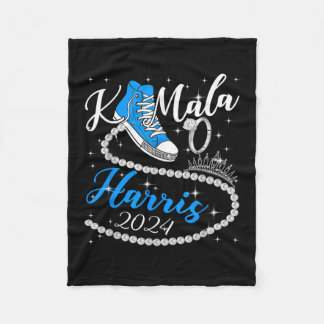 Kamala Harris 2024 Vote President Kamala Election Fleece Blanket