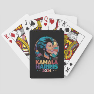 Kamala Harris 2024 Vote President Kamala Election Playing Cards