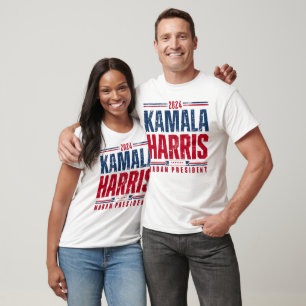 Kamala Harris 2024 VP to President Black Woman 24 T-Shirt