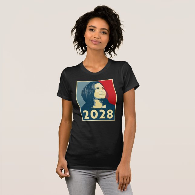 Kamala Harris 2028 Hope T-Shirt (Front Full)