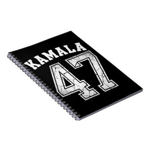 Kamala Harris 47 For President For The People Notebook