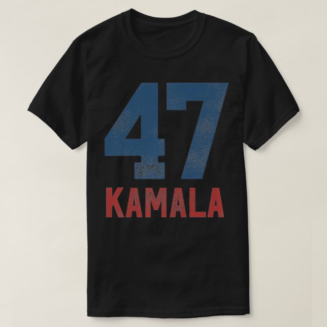 Kamala Harris 47 President Kamala 47 Premium  T-Shirt (Design Front)