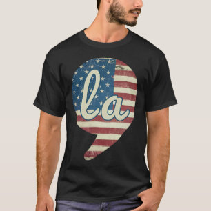 Kamala Harris 47 President La Usa Flag 2024 Americ T-Shirt