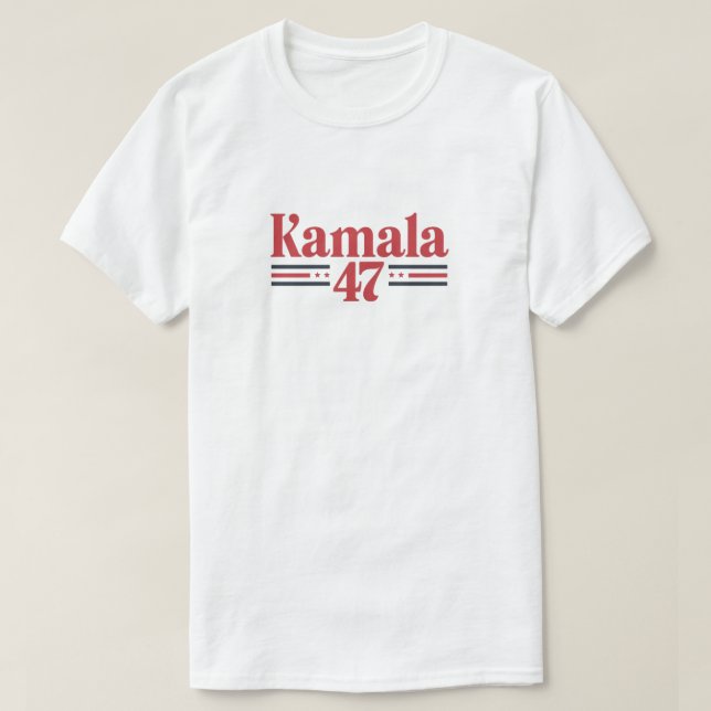 Kamala Harris 47 President T-Shirt (Design Front)