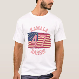 Kamala Harris 47: Stylish Varsity Design 2024 T-Shirt