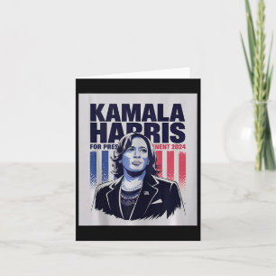 Kamala Harris 47 Th President Usa America 2024 Ele Card