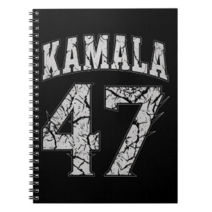 Kamala Harris 47 th President USA America 2024 Notebook