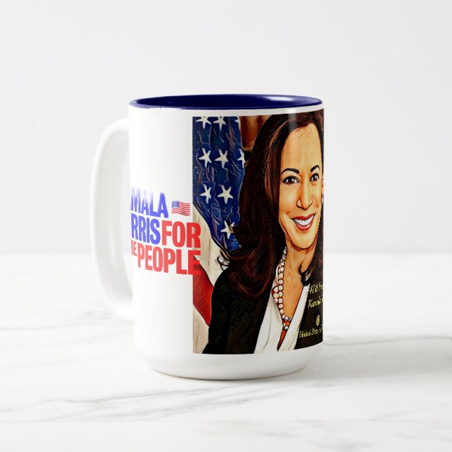 Kamala-Harris-47th-Presdent-USA_ Two-Tone Coffee Mug (Front Left)