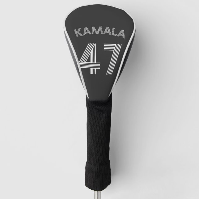 Kamala Harris 47th president Election Gift  Golf Head Cover (Front)
