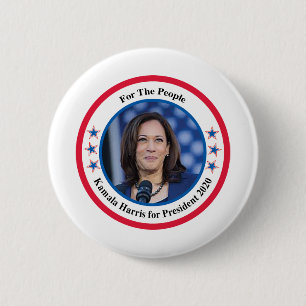 Kamala Harris 6 Cm Round Badge