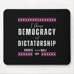 Kamala Harris & Tim Wheimer 2024 - Democracy O Mouse Pad