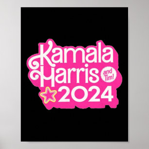 Kamala Harris And Tim Shirt 2024 - Harris Wheimer  Poster