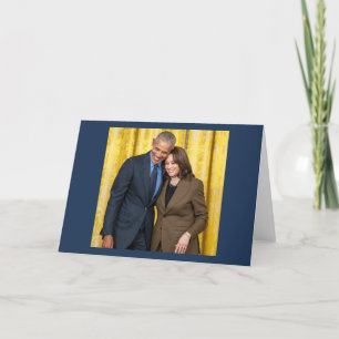 Kamala Harris & Barack Obama  Thank You Card