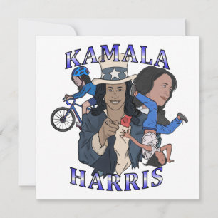 Kamala Harris Bootleg Rap Style Election Save The Date