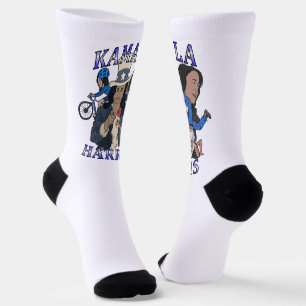 Kamala Harris Bootleg Rap Style Election Socks