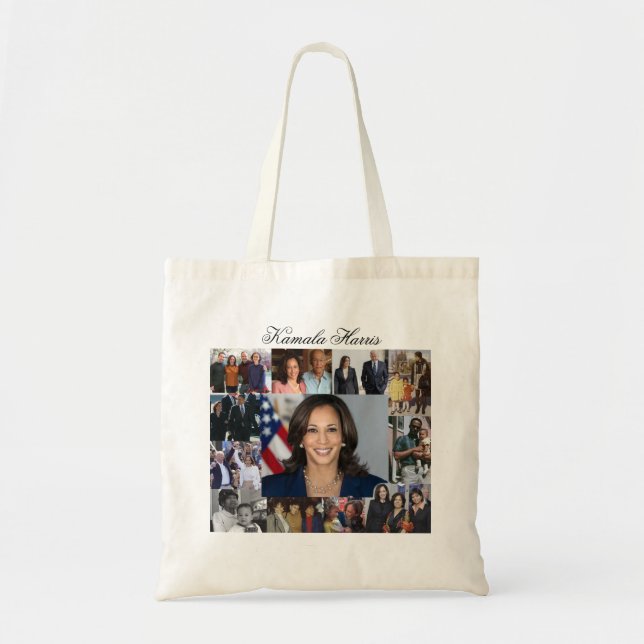 Kamala Harris Budget Tote Bag (Front)