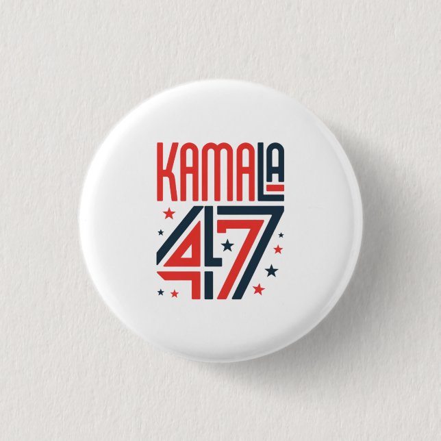 kamala Harris Campaign  Button  (Front)