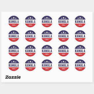 Kamala Harris Campaign T-Shirt Sticker