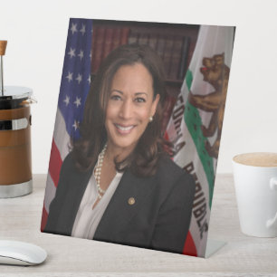 Kamala Harris Candidate for President US 2024 Pedestal Sign