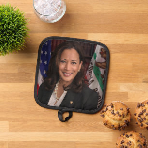 Kamala Harris Candidate for President US 2024 Pot Holder