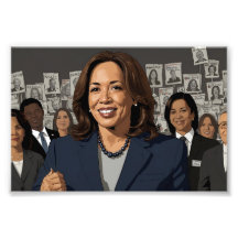 Kamala Harris Cartoon