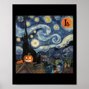 Kamala Harris Cat Ladies Halloween La Tank Top Poster