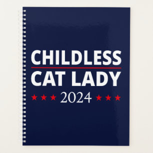 Kamala Harris - Childless Cat Lady 2024 III Planner