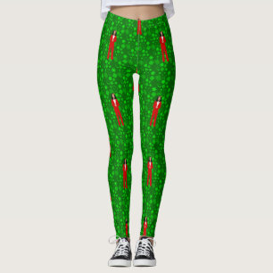 kamala harris christmas holly gifts leggings