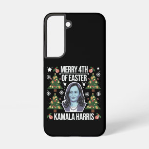 Kamala Harris Christmas Santa Merry 4th Of Easter Samsung Galaxy Case