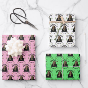 Kamala Harris Christmas Wrapping Paper Sheet