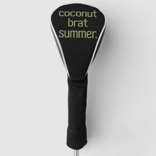 Kamala Harris Coconut Brat Summer 2024  Golf Head Cover