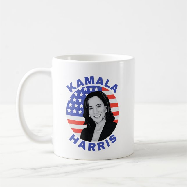 Kamala Harris Coffee Mug (Left)
