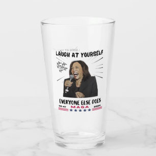 Kamala Harris Drinking Glass