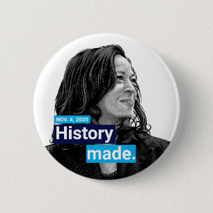 Kamala Harris elected Vice President 6 Cm Round Badge