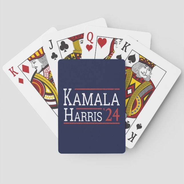 Kamala Harris Election 2024 I Playing Cards (Back)