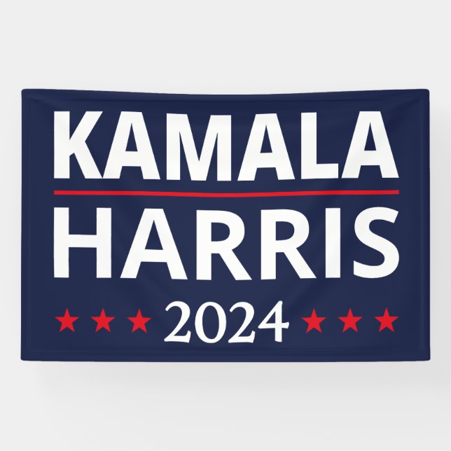 Kamala Harris Election 2024 III Banner (Horizontal)