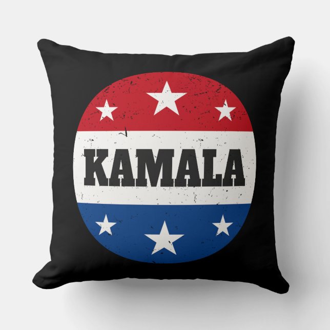 Kamala Harris Election 2024 V Cushion (Front)