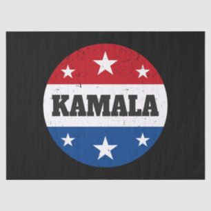 Kamala Harris Election 2024 V Tissue Paper
