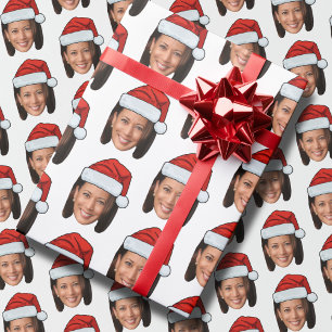 Kamala Harris Face Wrapping Paper