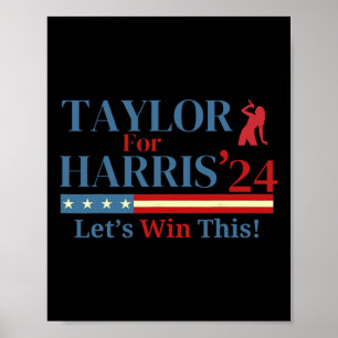 Kamala Harris First Female President 2024  Poster