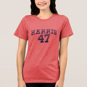 KAMALA HARRIS for 47th president of the USA Tri-Blend Shirt