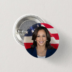 Kamala Harris for America 3 Cm Round Badge