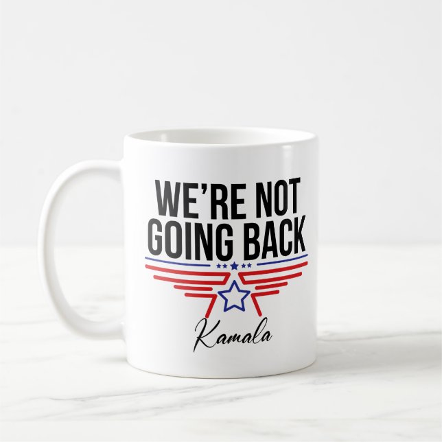 Kamala Harris for madam president 2024 Coffee Mug (Left)