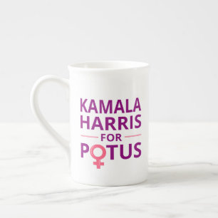 Kamala Harris For POTUS I Bone China Mug
